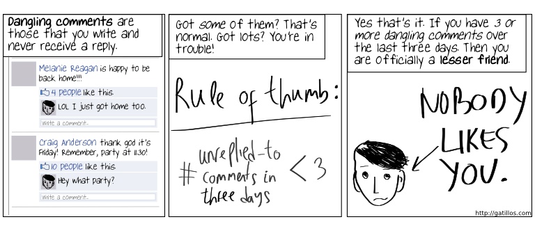 Dangling comments